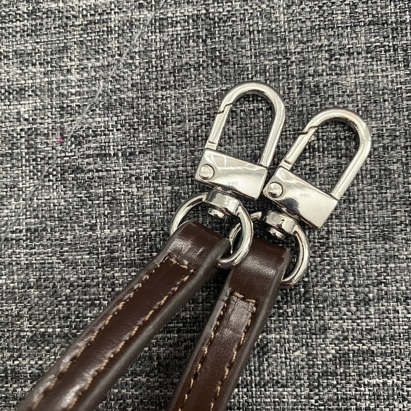 NWOT Faux Leather Replacement Strap in Dark Brown - Picture 2 of 2